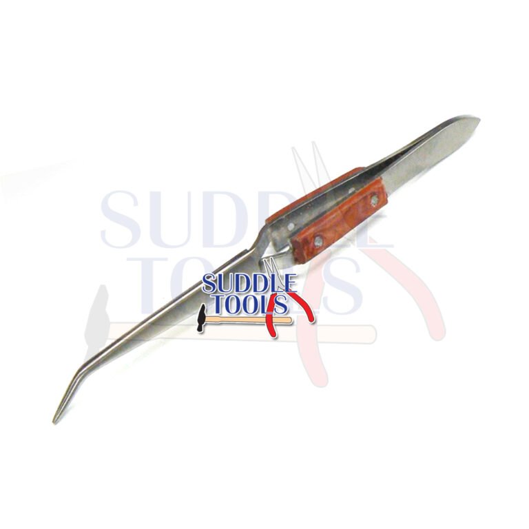 S-226-B45 HEAT SINK SOLDERING TWEEZERS BENT 45 DEGREE 2