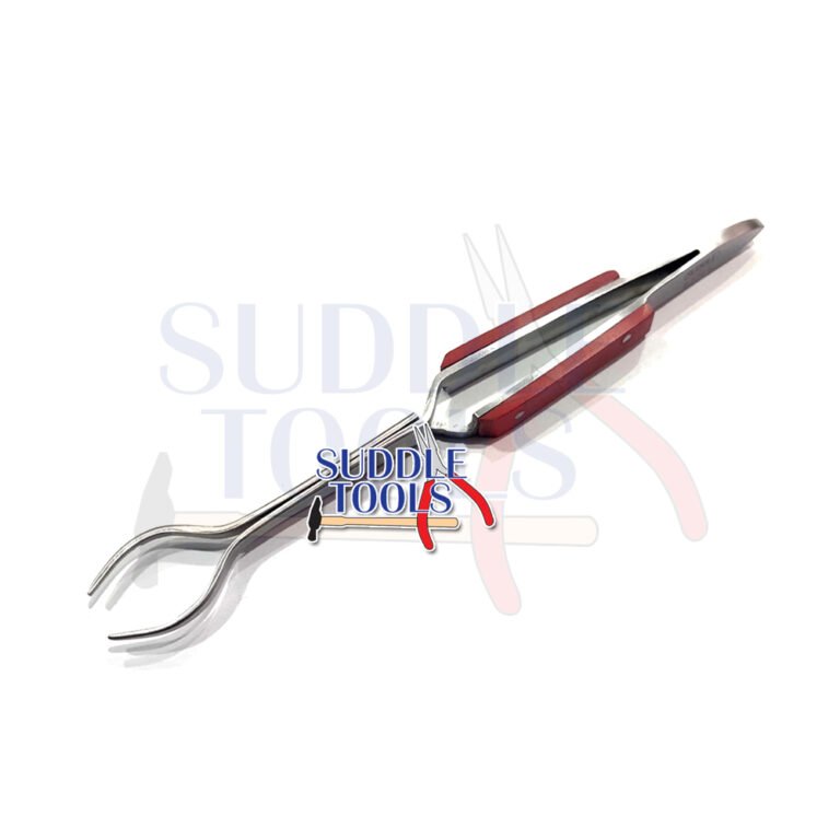 S-572 HEAT SINK SOLDERING TWEEZERS OVAL JAWS 1