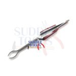 S-572 HEAT SINK SOLDERING TWEEZERS OVAL JAWS 2