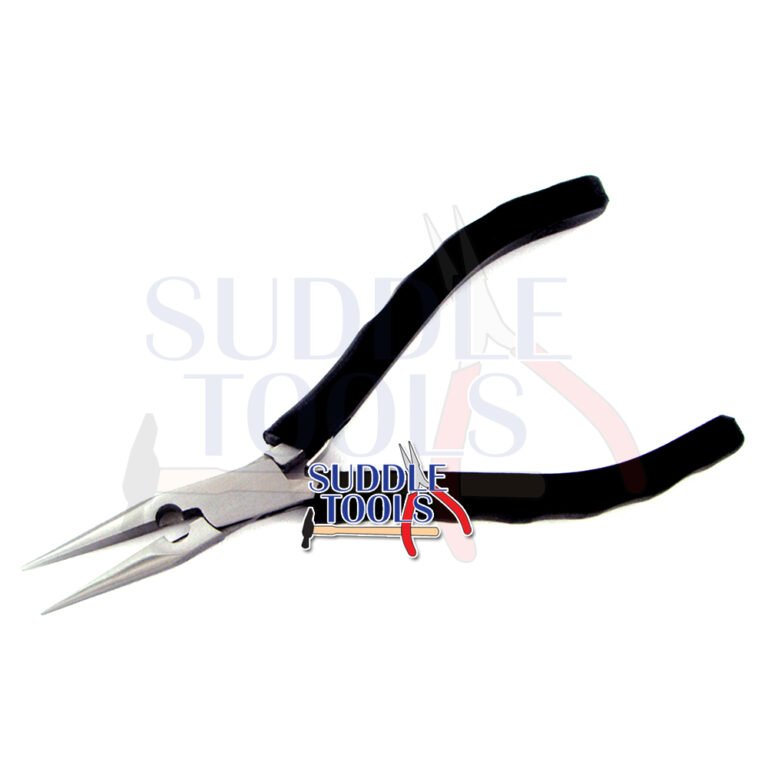S-164-LS CHAIN NOSE PLIERS WITH CUTTER 1