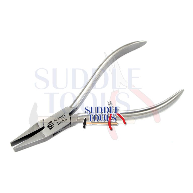 S-208-D FLAT NOSE PLIERS INOX 1