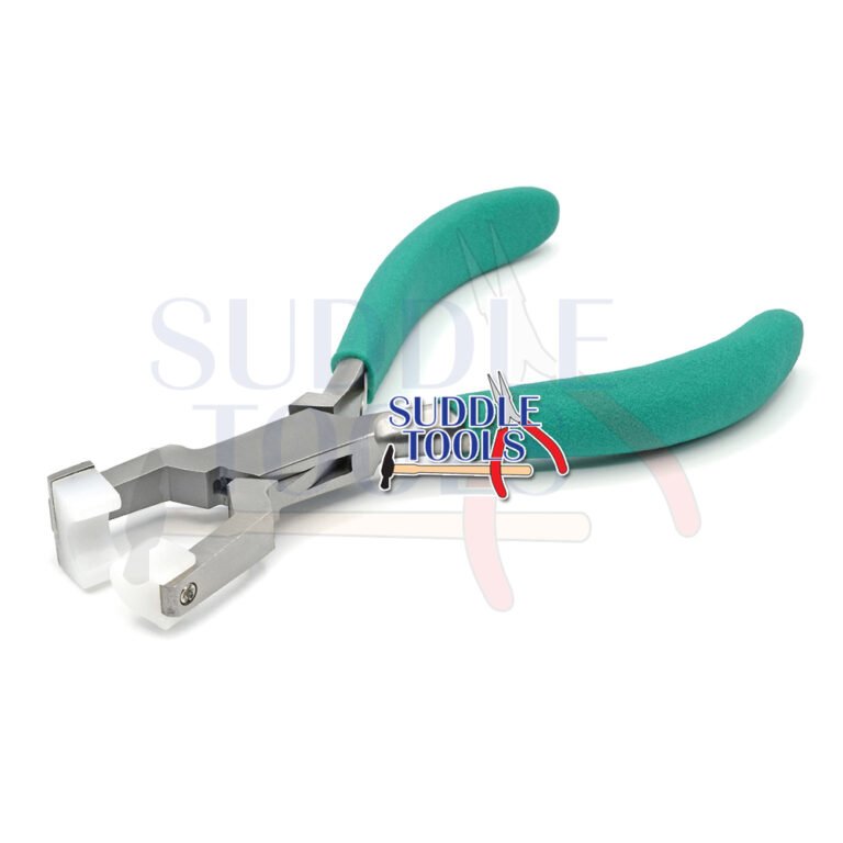 S-382 NYLON JAWS HEAD METAL FORMING PLIERS MINI RADIUS U-SHAPE