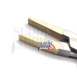 S-631 FLAT NOSE PLIERS BRASS JAWS 140MM 2