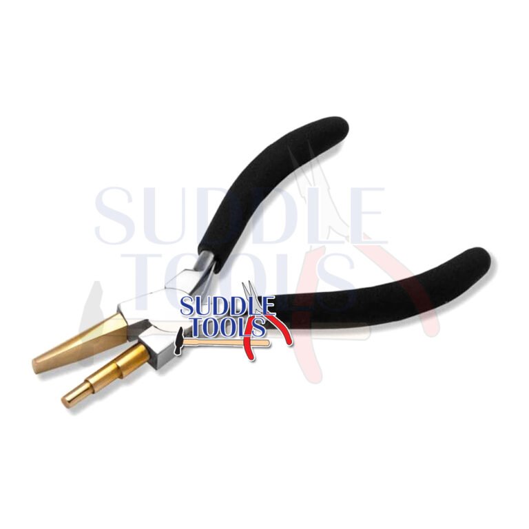 S-638 BAIL FORMING PLIERS WITH BRASS TIPS 5.75 INCH 1