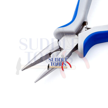 S-740 SERRATED SNIPE NOSE PLIERS WITH CUTTER 2