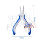S-740 SERRATED SNIPE NOSE PLIERS WITH CUTTER 3