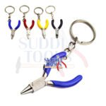 MINIATURE KEYRING SIZE ROUND NOSE PLIERS 60MM (2.35 INCH)