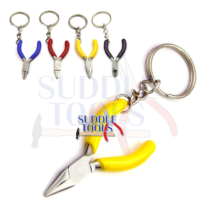 S-201-KR KEYRING SIZE MINIATURE SNIPE NOSE PLIERS