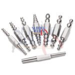 HIGHLY POLISHED DOUBLE ENDED FORMING STAKES SET OF 8