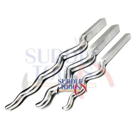 SINUSOIDAL STAKE SET FORMING RAISING STAKE ANTICLASTIC SHAPES