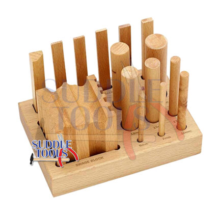 S-763-14-PCS-FORMING-DAPPING-PUNCH-SET-WOODEN