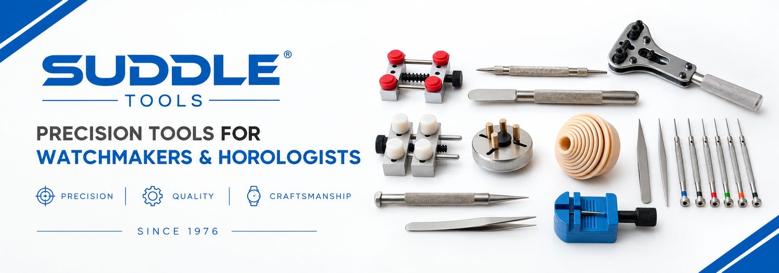 Precision Watchmaker Tools Banner