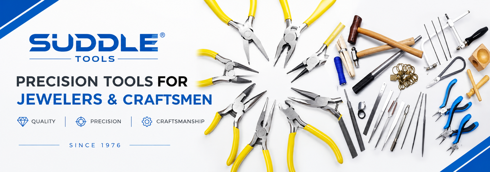 SUDDLE Precision Tools Banner